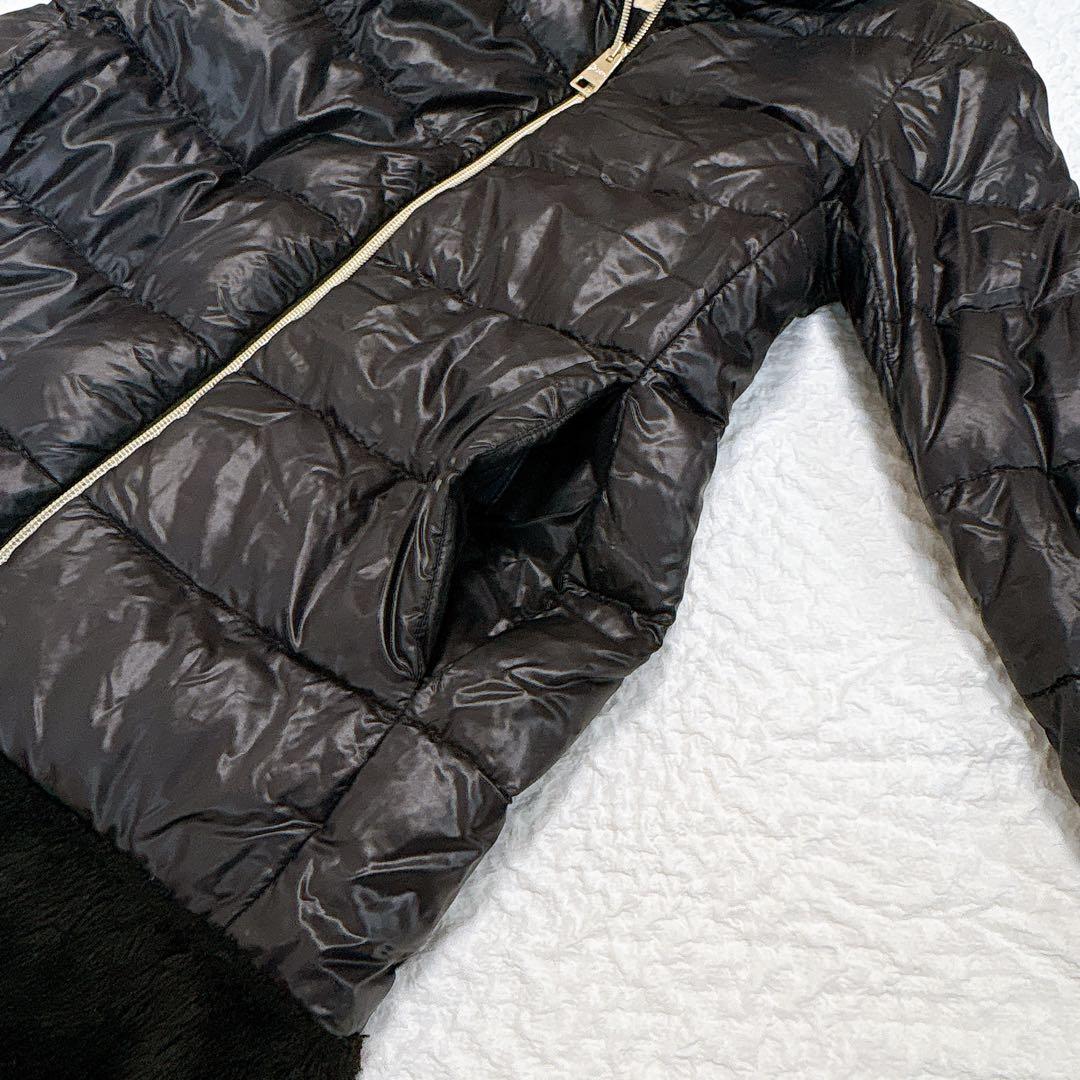 定価17万✨超軽量HERNO エコファー切替　スタンドカラーダウンコート