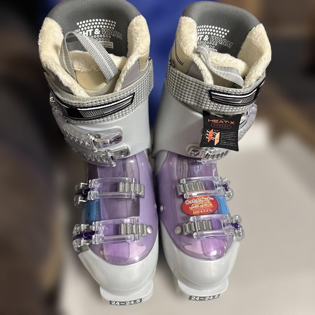 スキーブーツ スキー靴 hanson butterfly レディース ジュニア