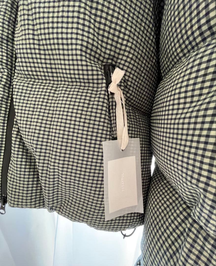 【TODAYFUL】チェックダウンジャケット