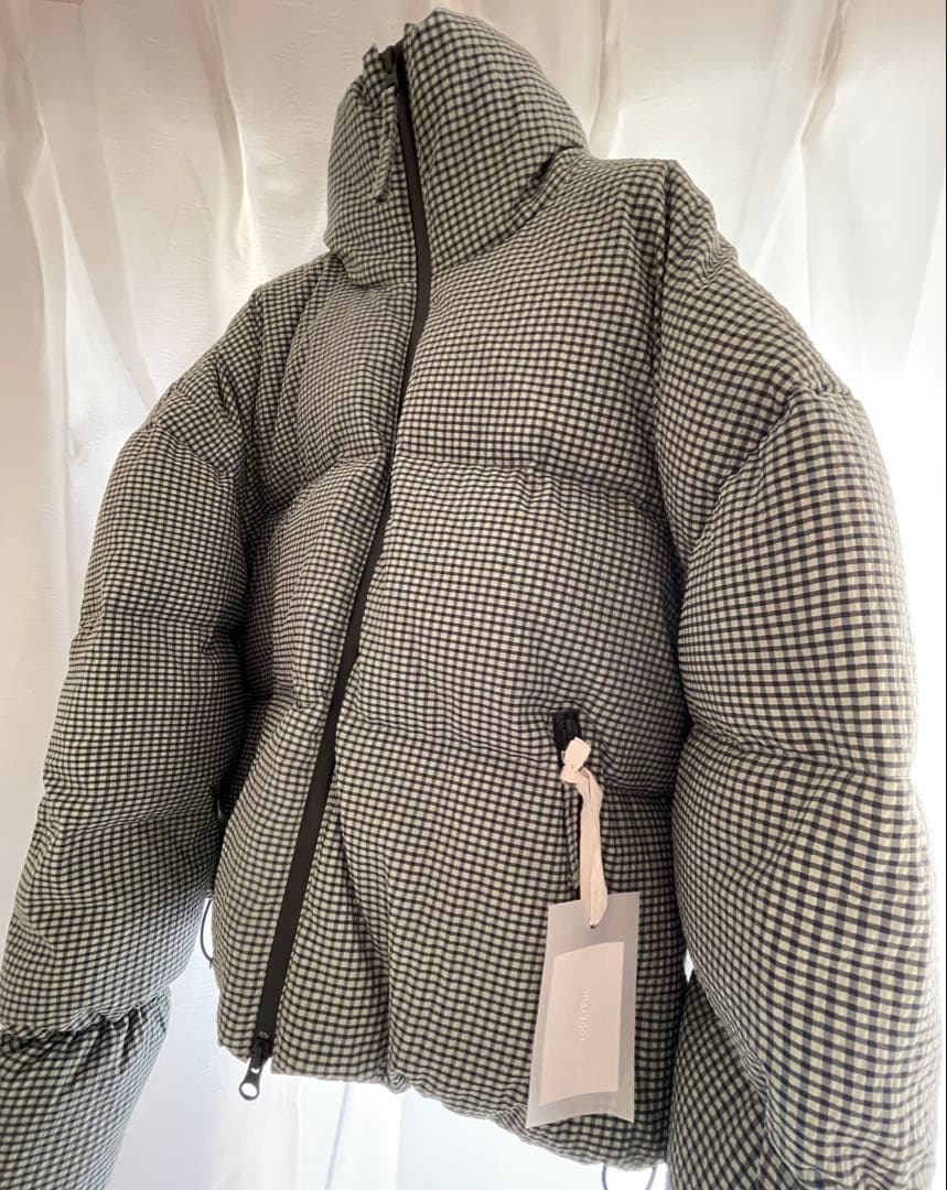 【TODAYFUL】チェックダウンジャケット