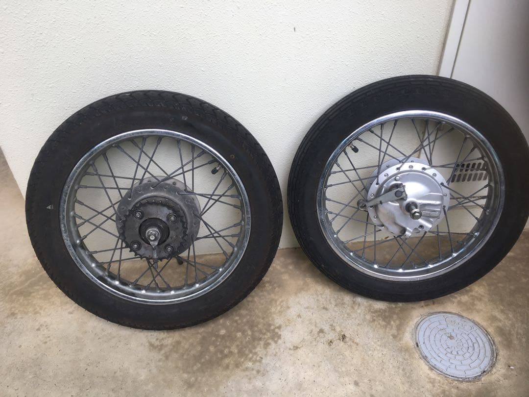 スーパーカブ　ホイールセット14インチ