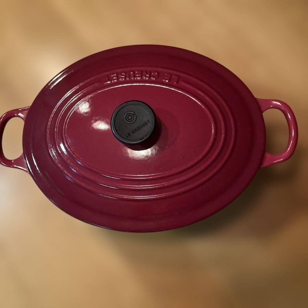 鋳鉄製 ル・クルーゼ 両手鍋 25㎝