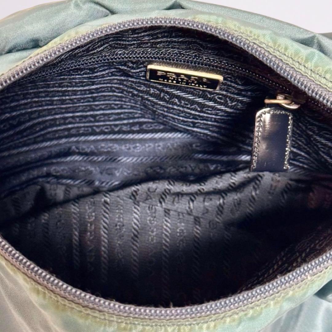 【正規品】プラダ PRADA 三角ロゴ メッセンジャー ギャラカード付 男女兼用