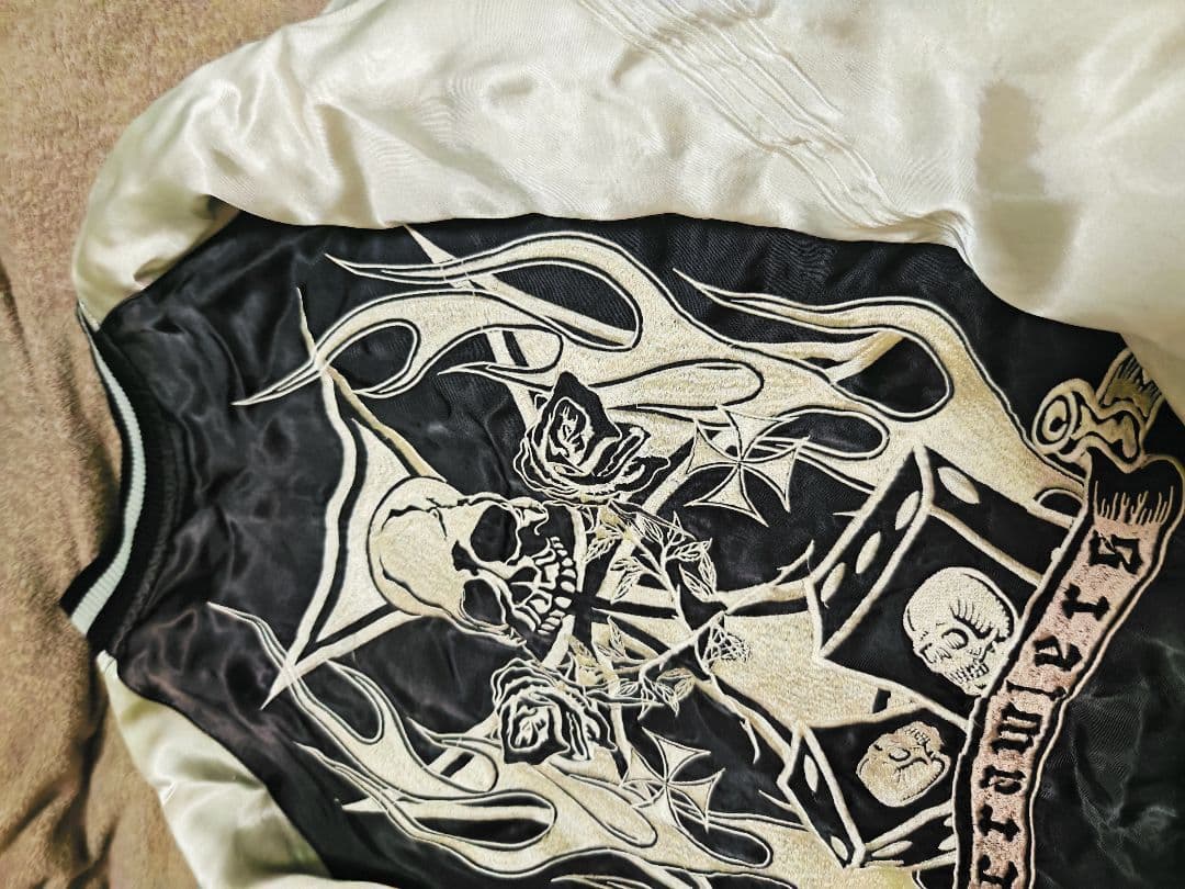 Back Street Crawler スカジャン 日本限定レーヨン レオパード