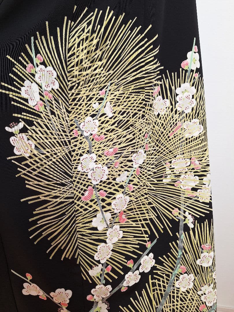 着物リメイクワンピース3656