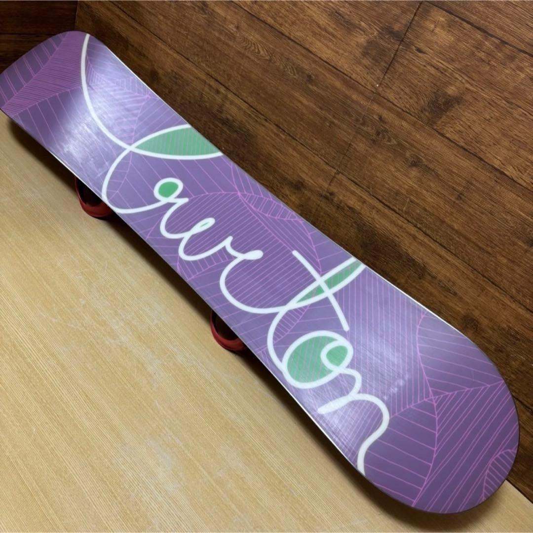 美品　BURTON ZUMA 初心者オススメ レディース　スノーボード3点セット