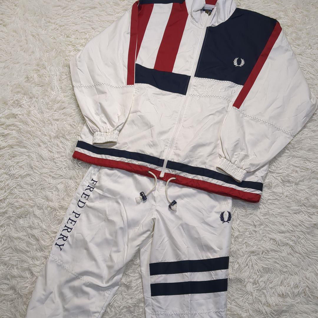 【FRED PERRY✨M】ウインドブレーカー ジャージ 上下 セットアップ
