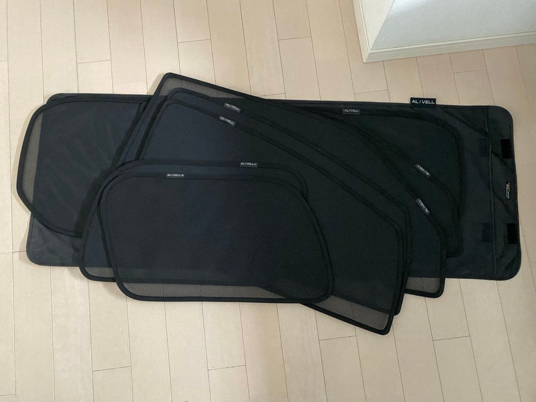 美品 30 アルファード 正規品 レーザー シェード サンシェード メッシュ