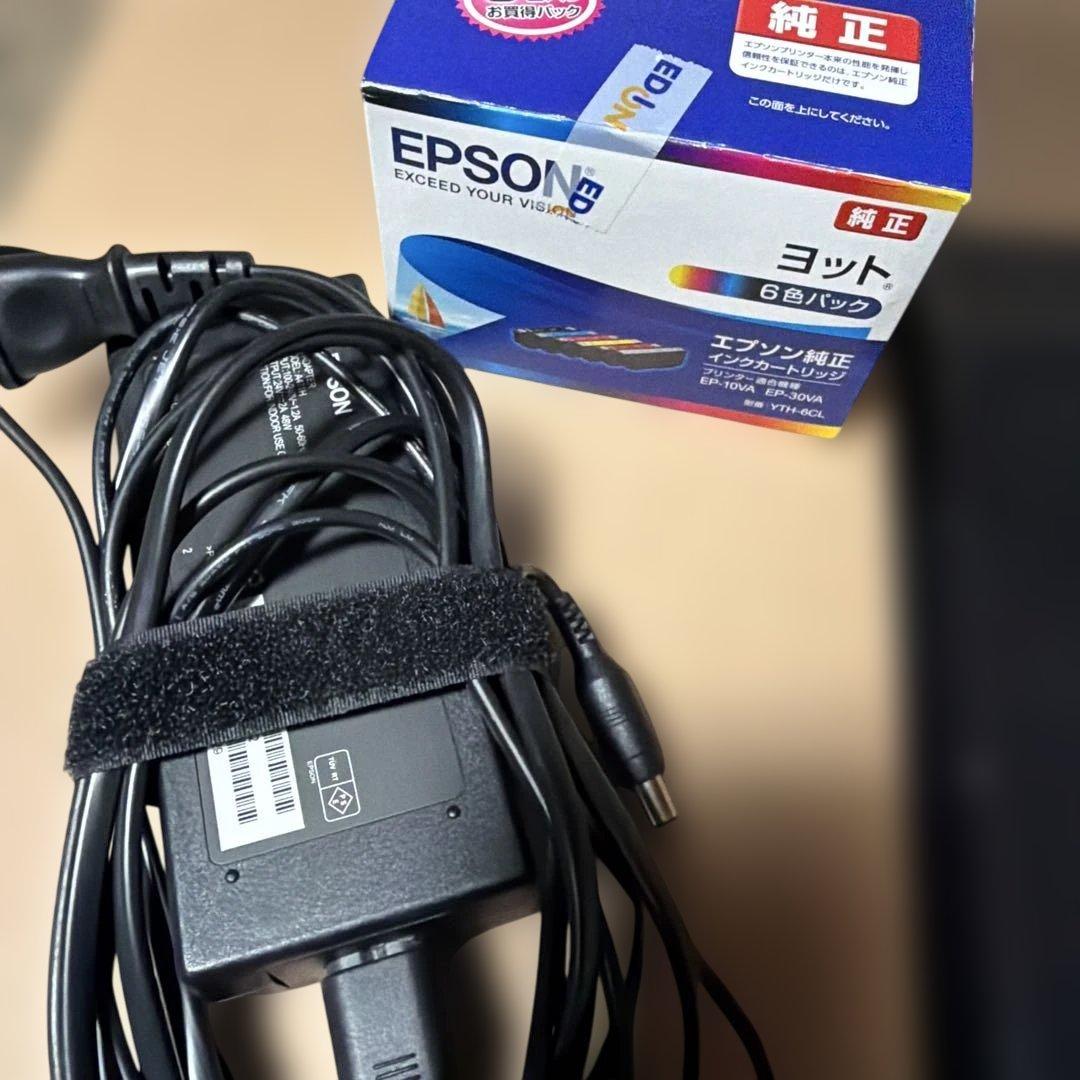 EPSON カラリオ EP-10VA 本体とインクセット