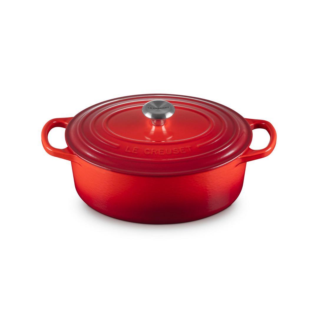 未使用品LE CREUSET 鍋 31cm レッド
