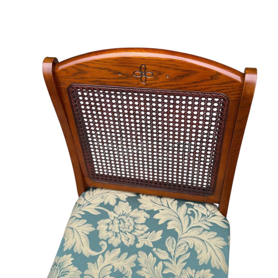 HR685 ラタン　籐　三越ブルージュ　三越家具　チェア　椅子