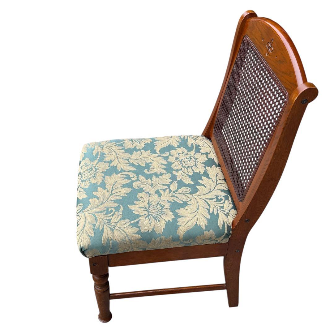 HR685 ラタン　籐　三越ブルージュ　三越家具　チェア　椅子