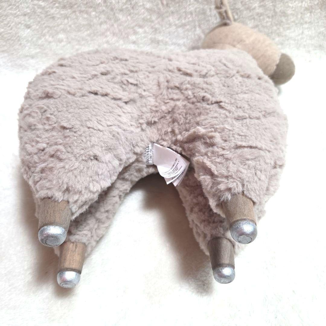 カシミヤ モヘア混●ブルネロクチネリ ヤギ ぬいぐるみ インテリア アニマル