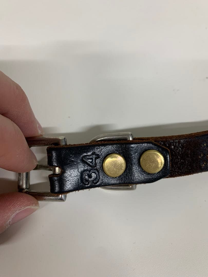 テンダーロイン×コムデギャルソン×HTC ベルト　34