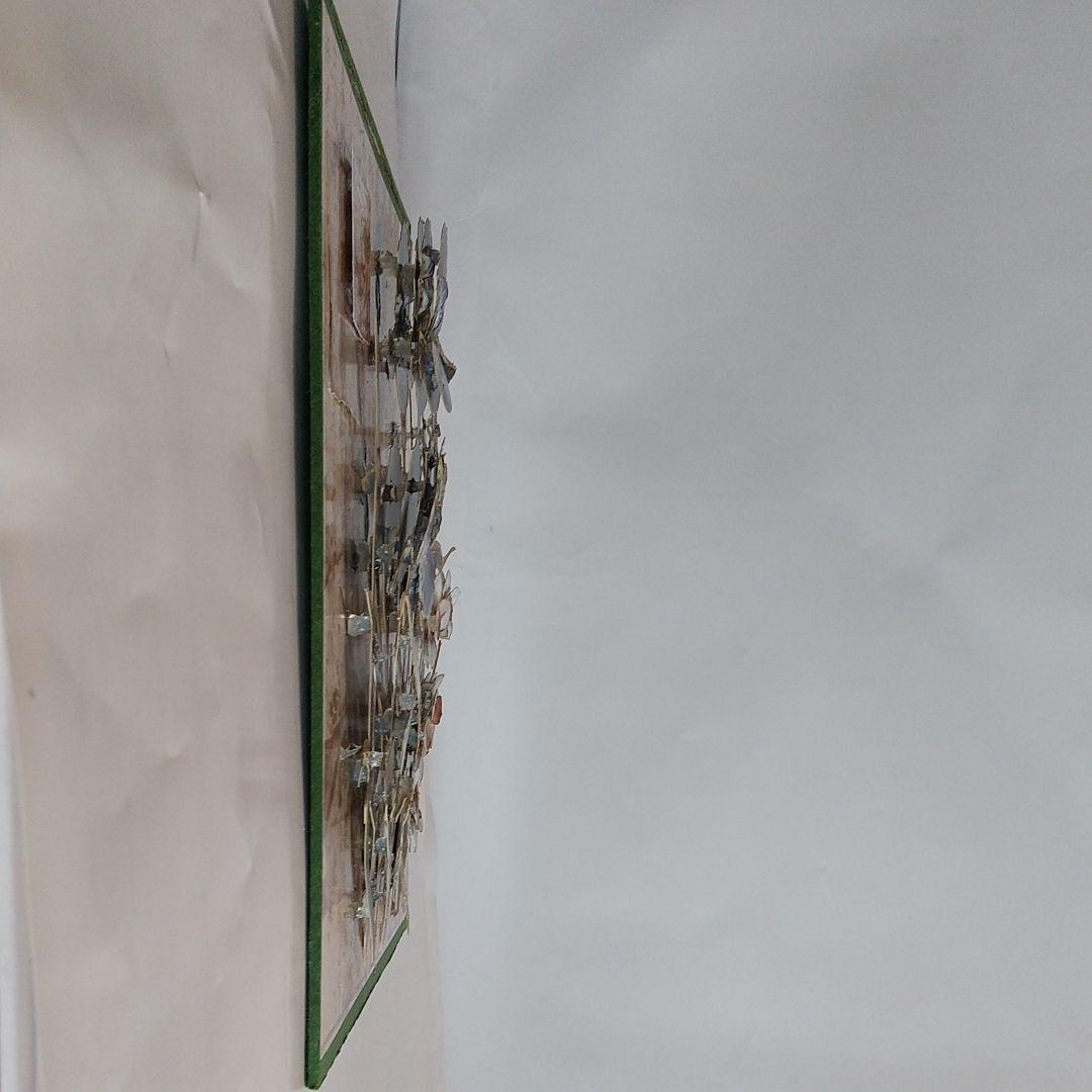 シャドーボックス 水仙とかきつばた