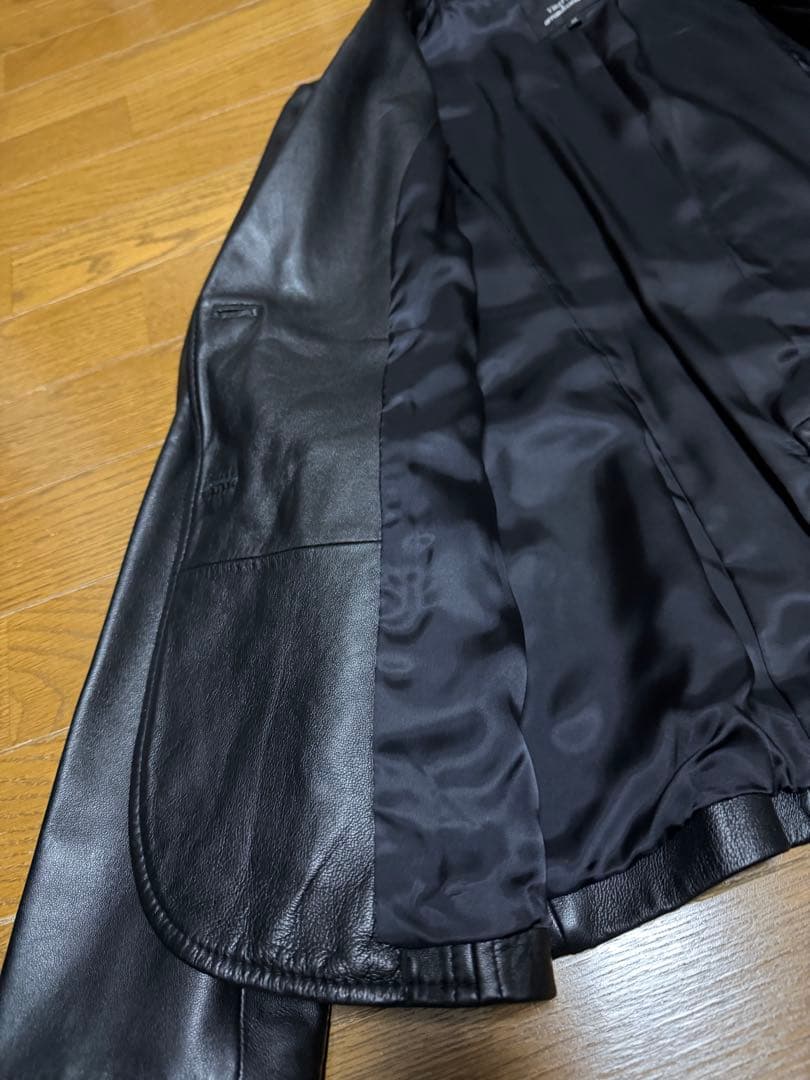【試着のみ】 23区 ラムレザージャケット テーラードジャケット 44