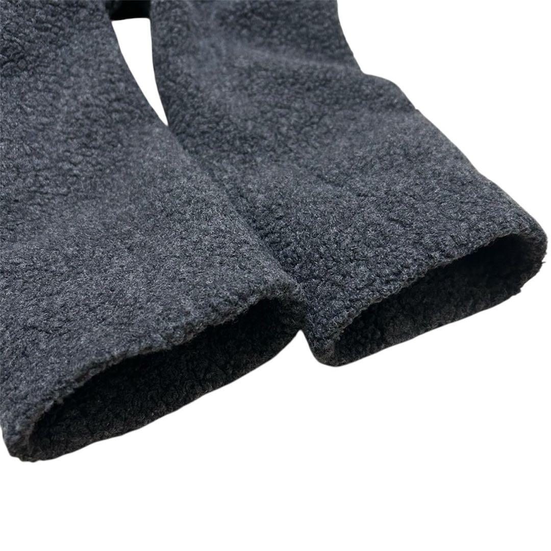 美品✨23区 大人可愛い ボアジャージー チェスターコート ロング グレー40L