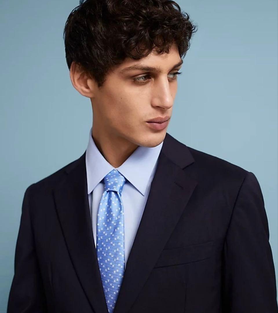 エルメス ネクタイ《デジタルH》新品 未使用