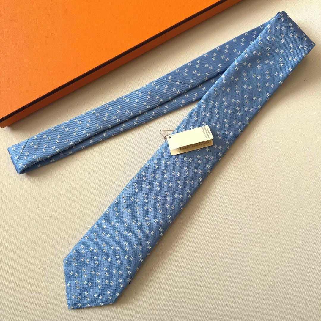 エルメス ネクタイ《デジタルH》新品 未使用