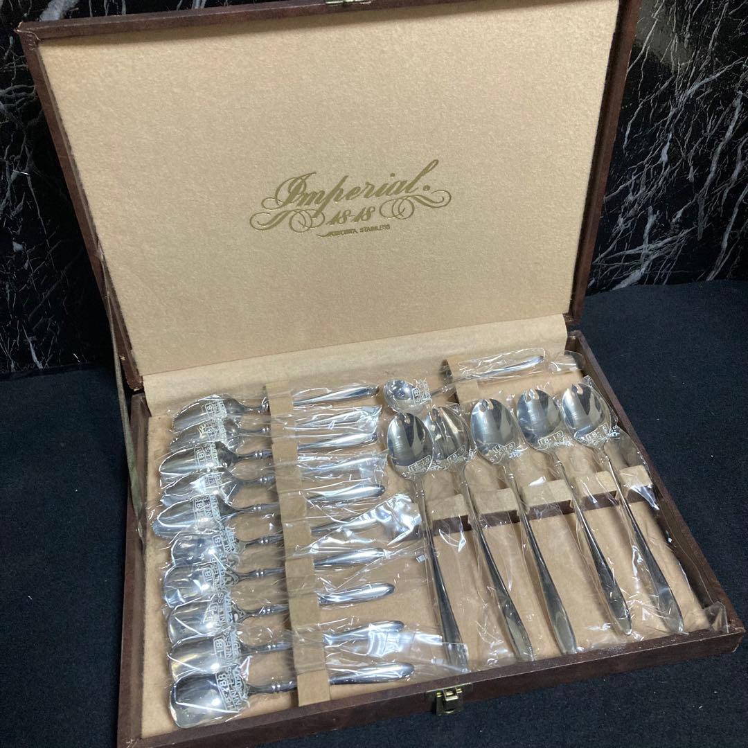 新品　未開封　AZUMA カトラリー　インペリアル　18-18 セット　廃盤