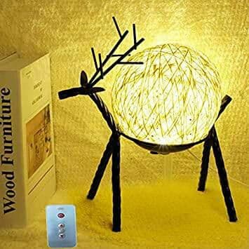 ぽち　テーブルライト led 10段階調光 リモコン付き13