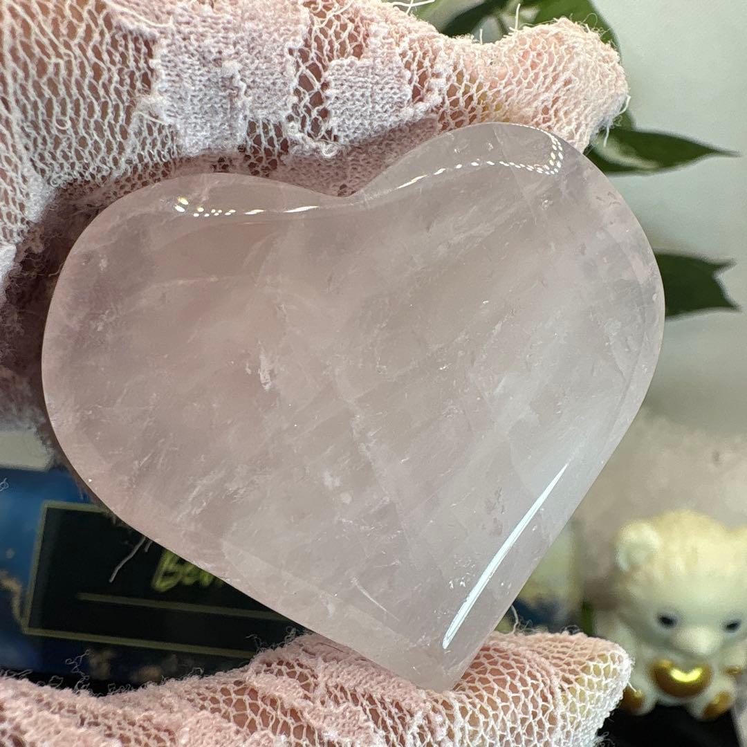 ローズクォーツハート♡♡No.1962