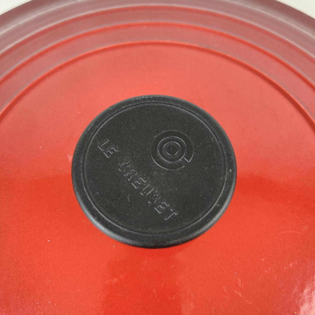 Le Creuset ルクルーゼ ココット・ロンド 28cm チェリーレッド