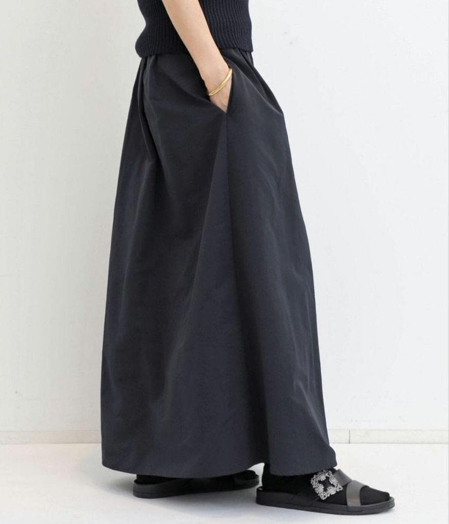スカート 2023 Lisiere Grosgrain Volume Skirt