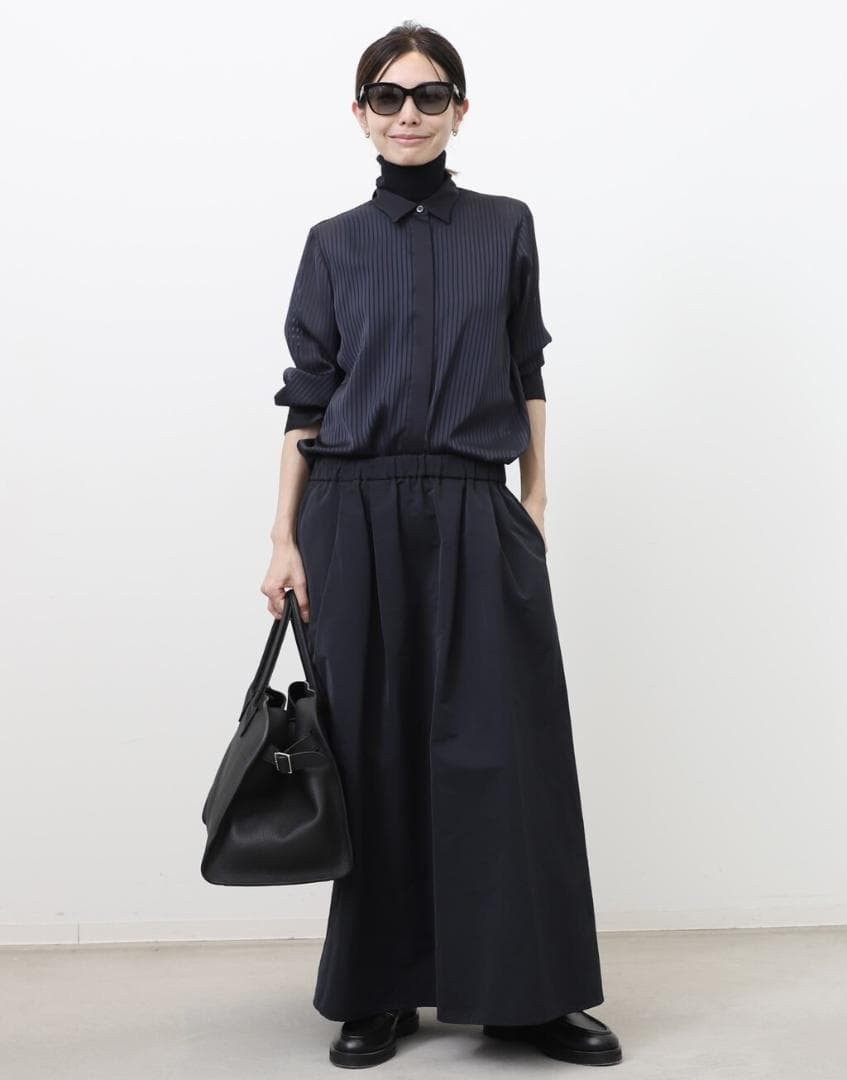 スカート 2023 Lisiere Grosgrain Volume Skirt