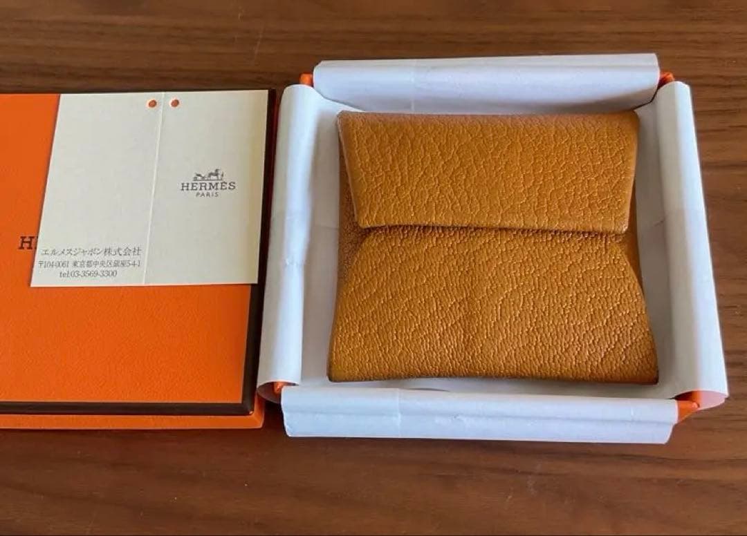 専用のお品物となりました。エルメス　バスティア　キャラメル&ヴェールフィズ