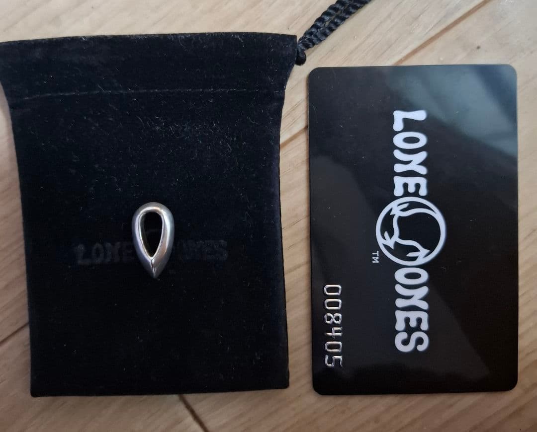 LONE ONES シルクペンダント ネックレス