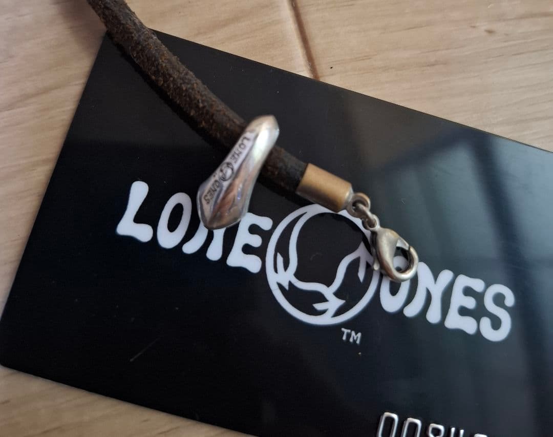 LONE ONES シルクペンダント ネックレス