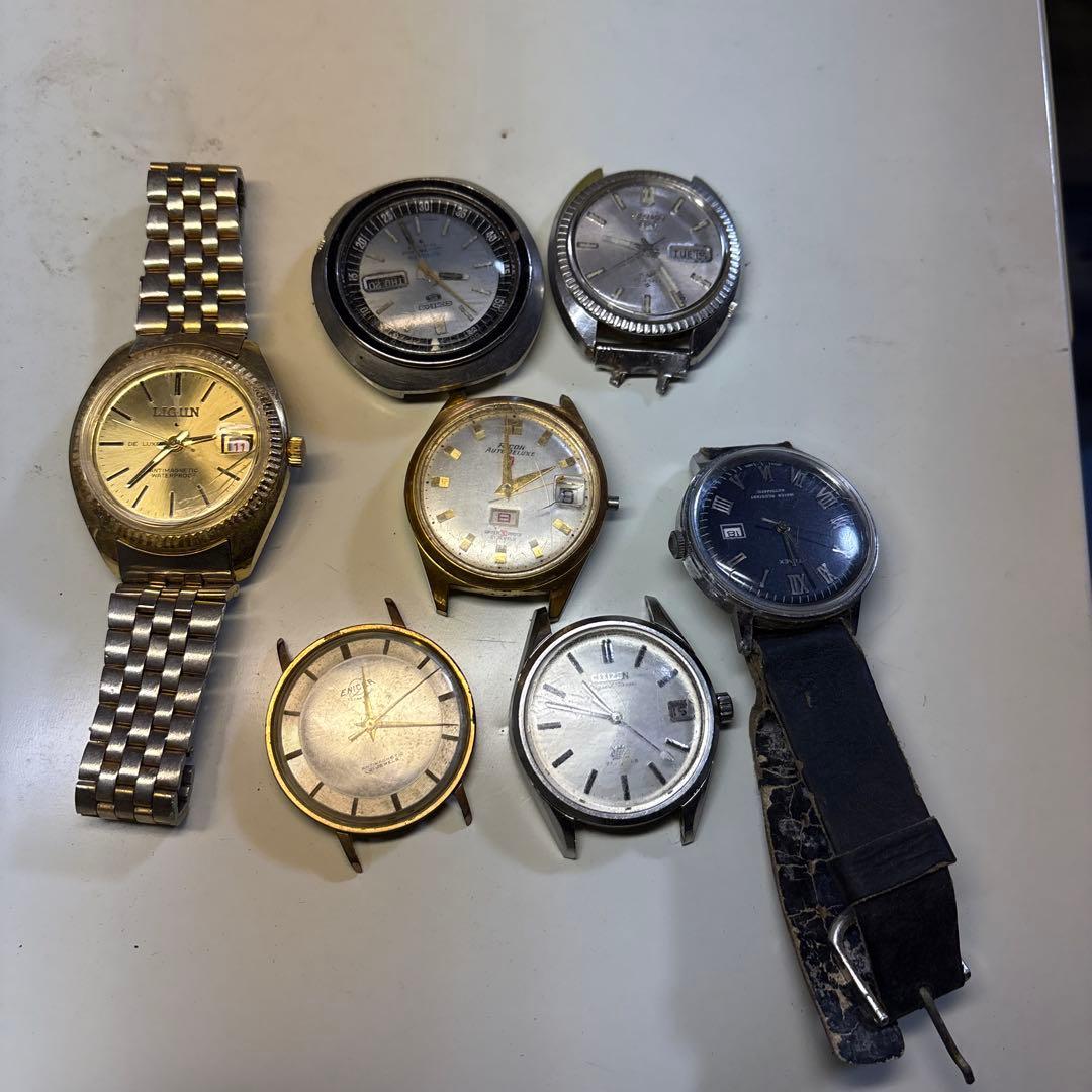 ヴィンテージ SEIKO、CITIZEN他　時計