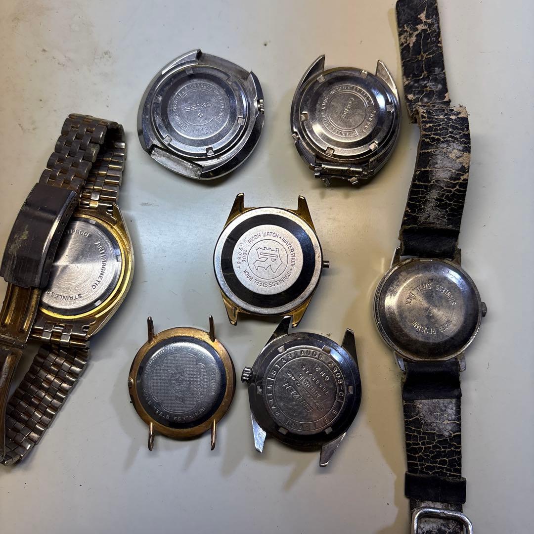 ヴィンテージ SEIKO、CITIZEN他　時計