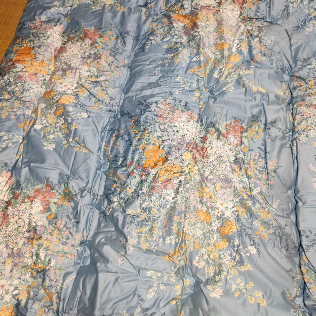 京都西川　ローズふとん ジュディ 花柄羊毛ふとんセット