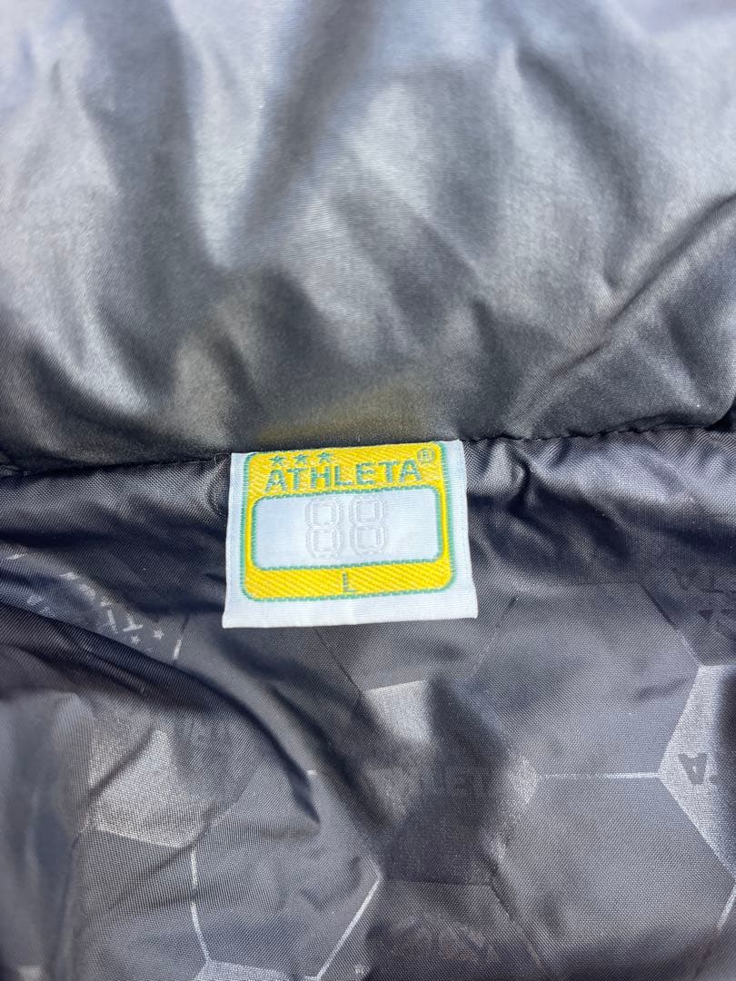 ATHLETA ベンチコート ブラック　Lサイズ