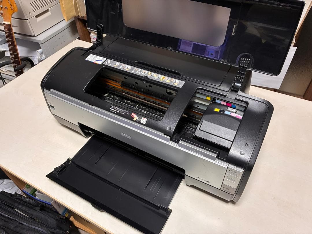 【ジャンク】　エプソンPM-G4500 インクジェットプリンター本体と純正インク