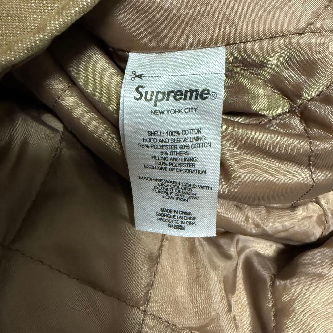 トップス Supreme Fleece Hooded Denim Shirt
