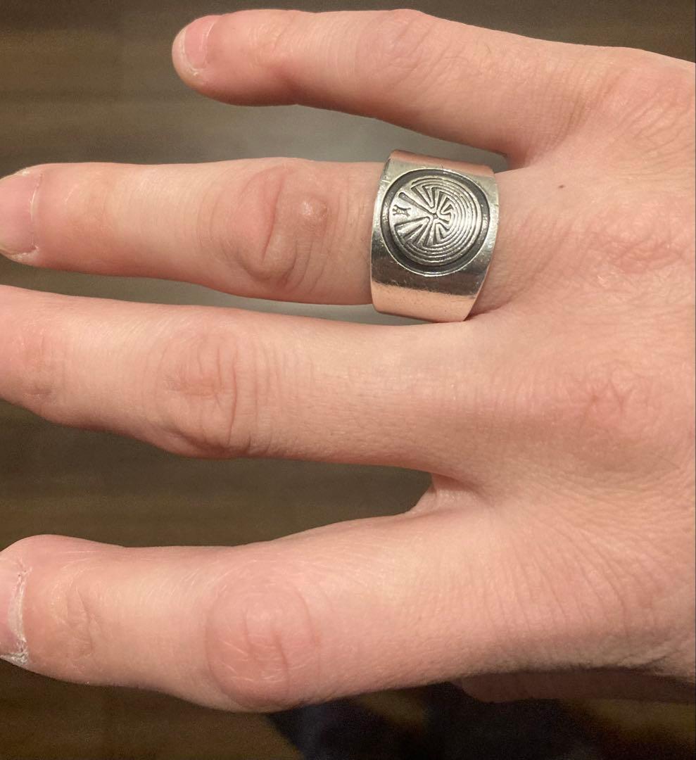 ホピ族 シルバー925 リング インディアンジュエリー 22.5号