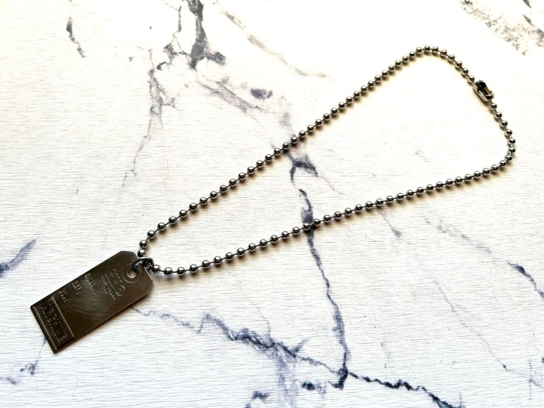 初期【Maison Margiela】MM⑥IDプレートネックレスARCHIVE