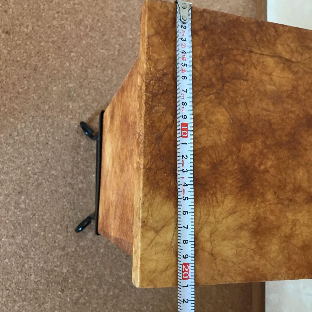 トールペイント作品　アイアン土台付チェスト