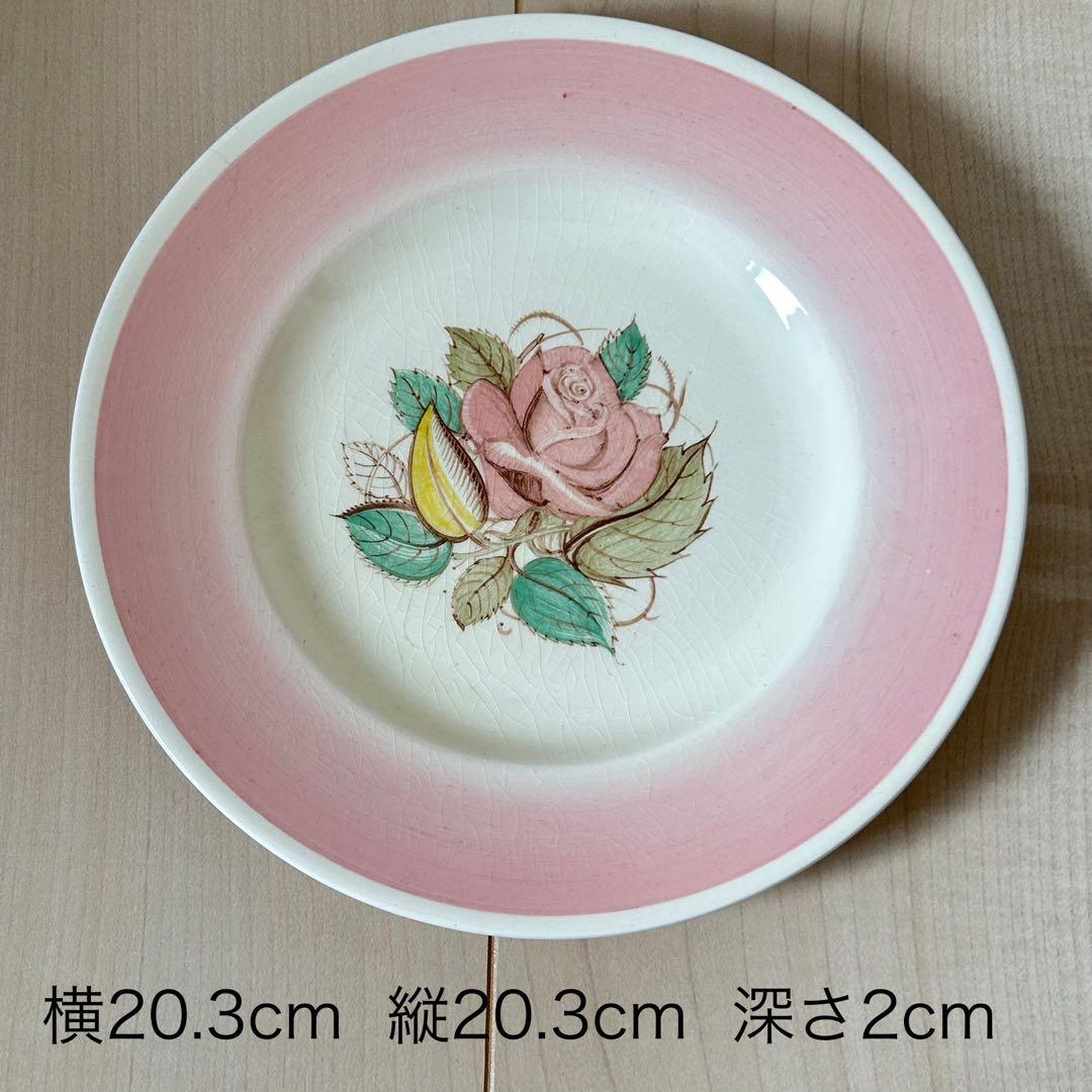 スージークーパー プレート 皿 ドレスデンスプレイ　パトリシアローズ