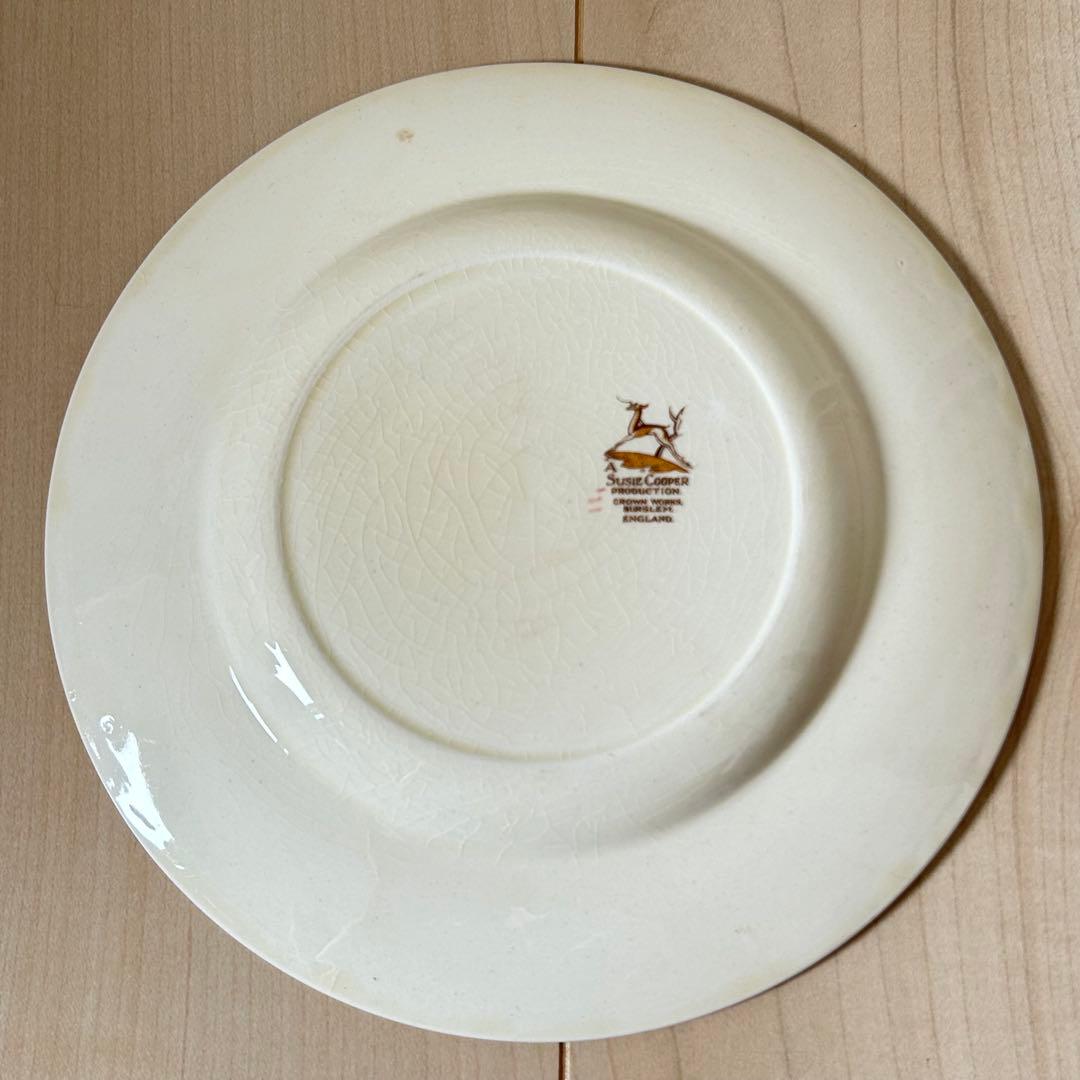 スージークーパー プレート 皿 ドレスデンスプレイ　パトリシアローズ