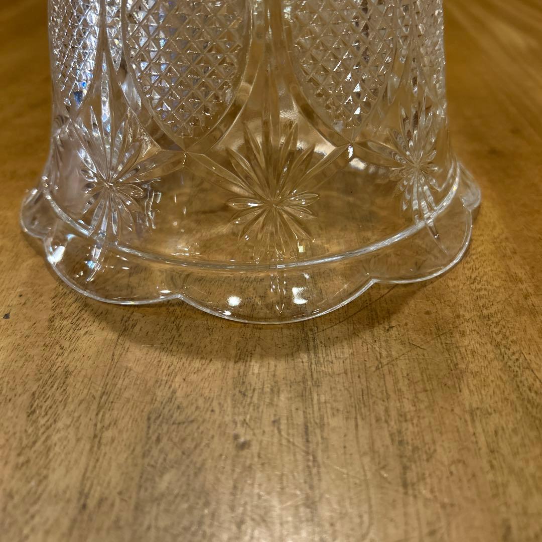 イタリア製　ビンテージクリスタル　ビスケットバロー