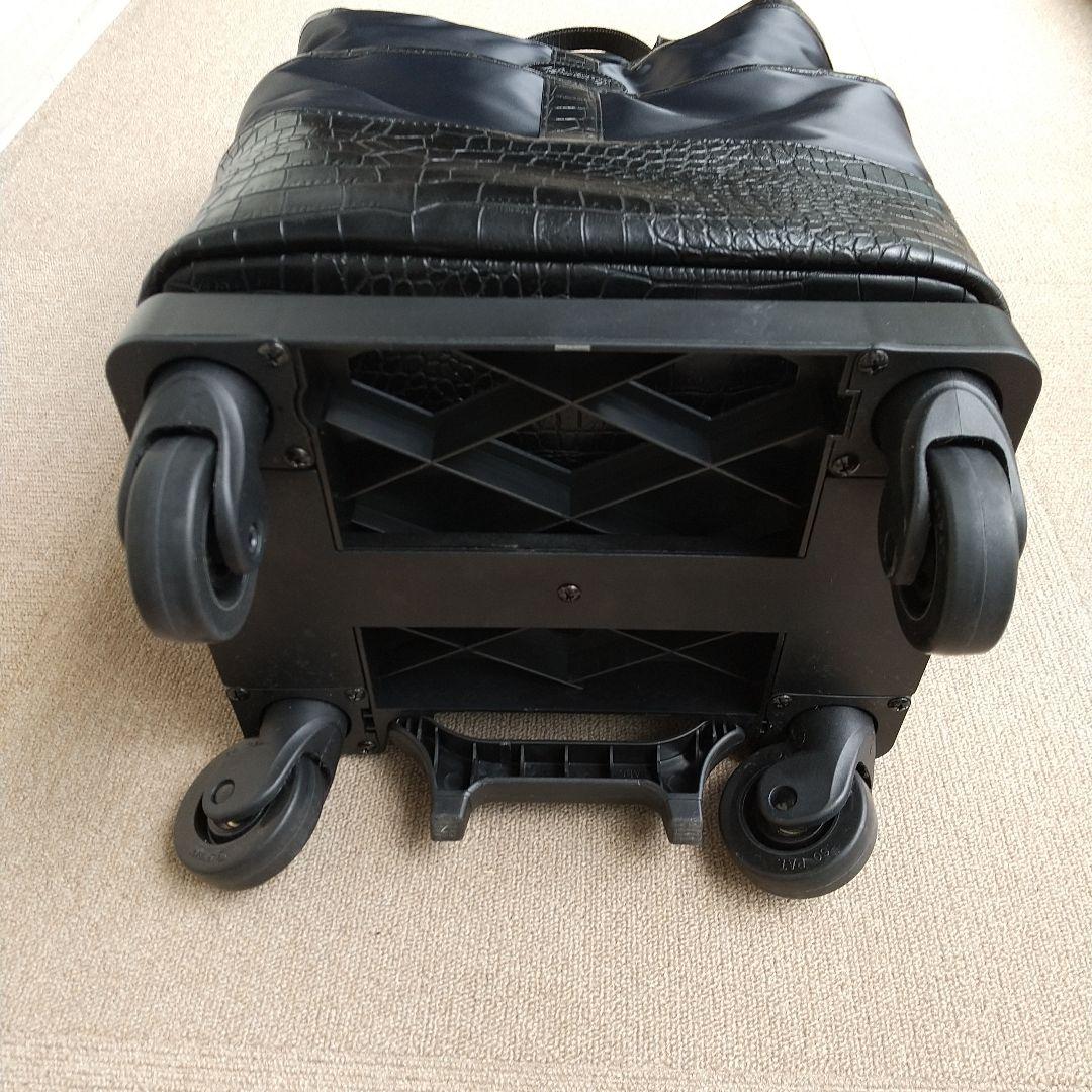 美品 スワニー キャリーケース グローラ 座面 椅子付き キャリーバッグ