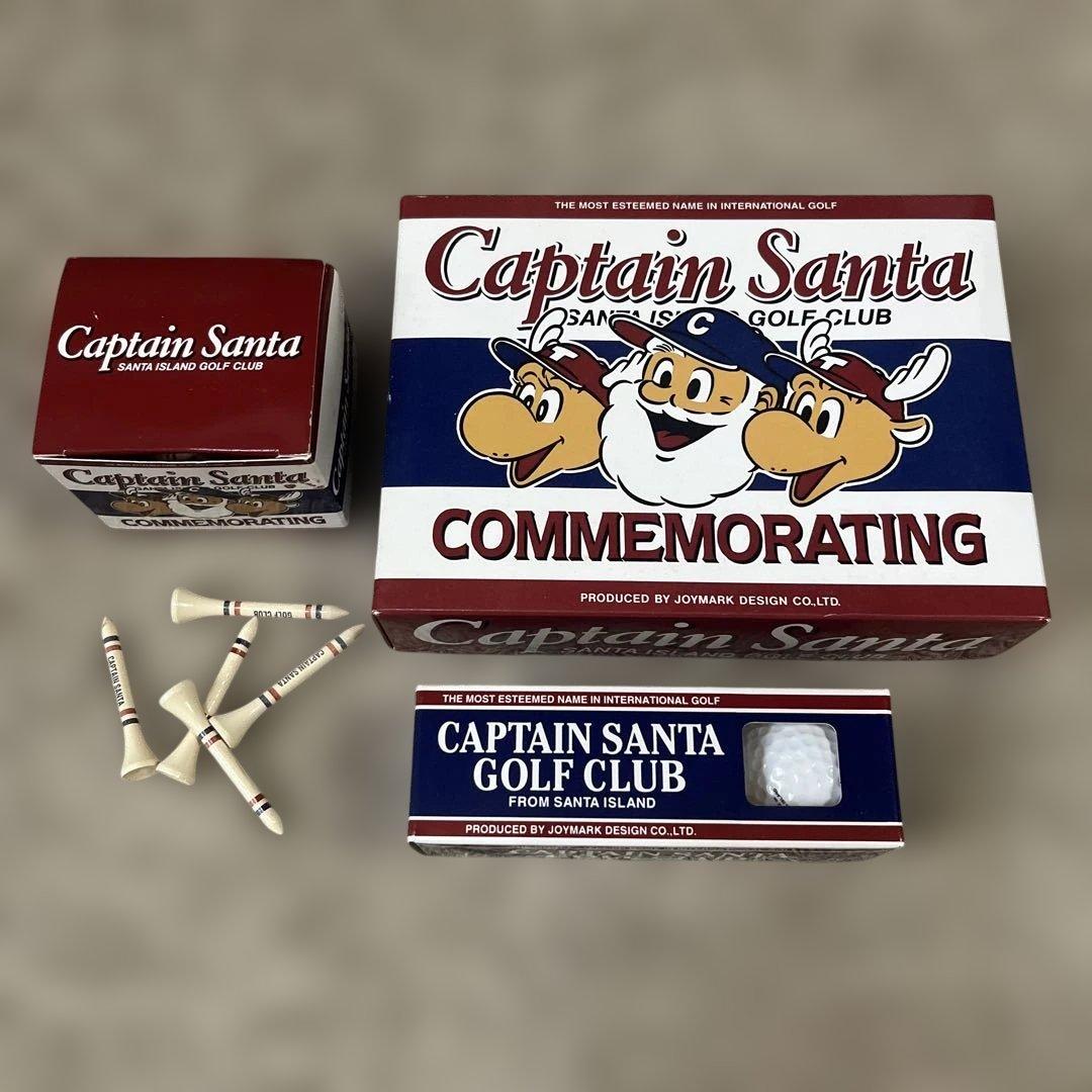 キャプテンサンタ　ゴルフボール　ティー