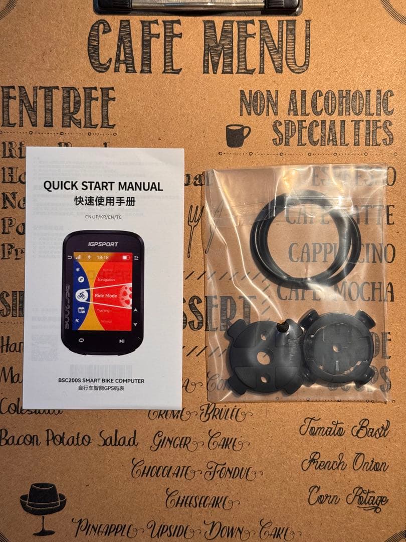 【ねこかん】iGPSPORT BSC200S サイクルコンピューター本体