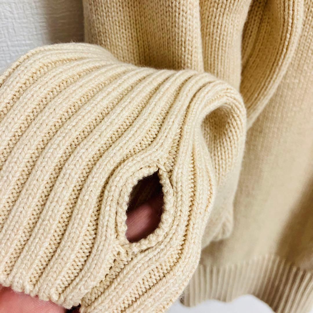 【美品】ETRE TOKYO エトレトウキョウ クルーネックコットンニット M