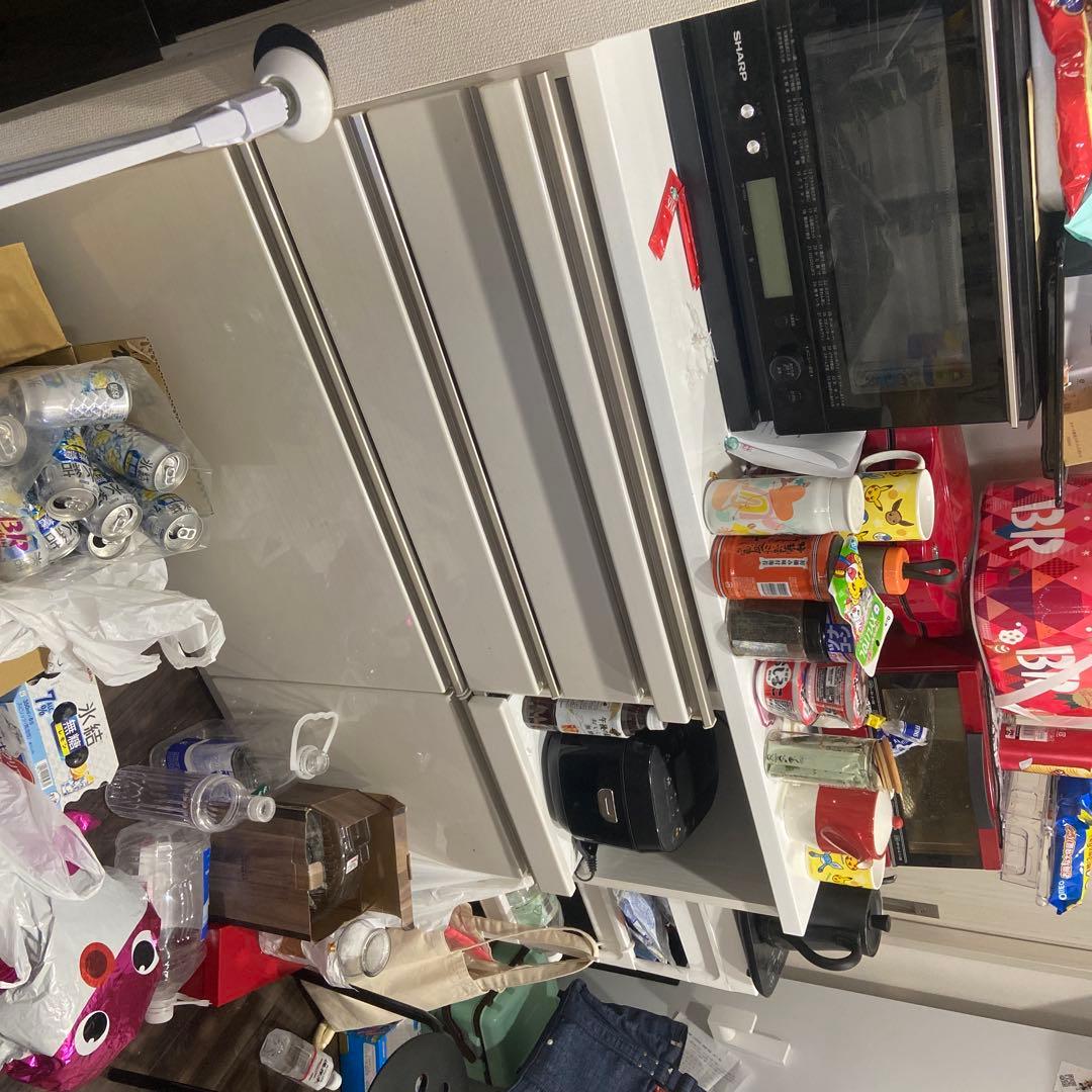 ホワイト 木製レンジ台 幅約90cm