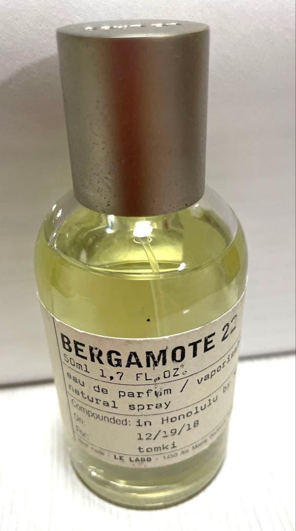 LE LABO BERGAMOTE22 香水　50ml